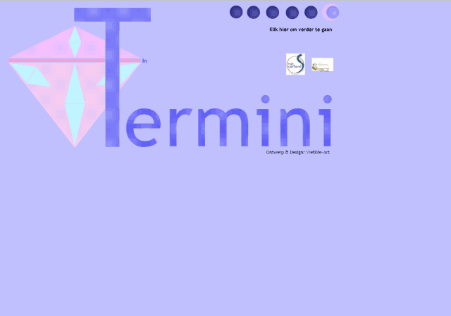 Wat biedt Termini? Biedt de website direct duidelijkheid?